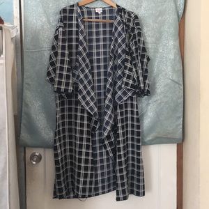 Long sleeve maxi cardigan